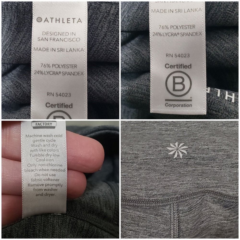 Athleta Sz XS Ultimate Stash Pocket Capri Gray - Picture 15 of 15